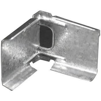 Wiremold internal corner coupling for steel raceways