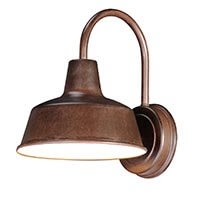 Outdoor wall sconce light fixture