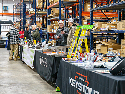 Elliott Electric in-store trade show
