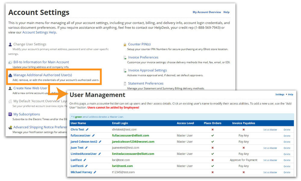 Manage User Access