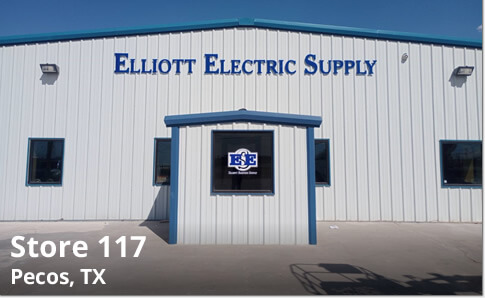 Elliott Electric Supply in Pecos, TX store exterior