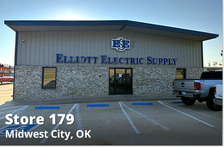 Elliott Electric Supply is excited to be open for business in Midwest City, Oklahoma