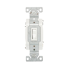 12427WB0X - Switch Toggle 4WAY 15A 120V GRD WH - Eaton