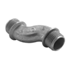 1522DC - 1" Diecast Offset Nipple - Bridgeport Fittings