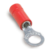 18RA8 - 22-16, #8, Red Ins Vinyl Ring Terminal - Sta-Kon