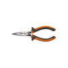 2036EINS - 6" Slim Insulated Long Nose Side Cutter Pliers - Klein Tools
