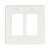 2052WB0X - Wallplate 2G Decorator Thermoset Mid WH - Eaton