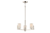 21285SWSN - Dart 3-Light Chandelier DD55 - Maxim