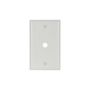 2128W - Wallplate 1G W/.375" Hole THRMST STD WH - Eaton Wiring Devices