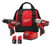 249422 - M12 Cordless 2-Tool Combo Kit - Milwaukee®