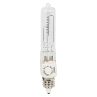 250QCLMC130V - 250W 130V T4 E11 Mini Cand Clear Halogen Lamp - Sylvania