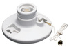 282 - Porcelain Pullchain Lampholder 2 Term - Legrand-Pass & Seymour