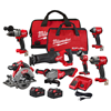 299827 - M18 Fuel 7 Piece Combo Kit - Milwaukee Electric Tool