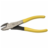 35029 - 8" Diagonal-Cutting Plier, Angled Head, Dip Grip - Ideal