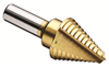 35513 - Step Drill, Titanium Nitrite, 1/4" - 7/8" - Ideal