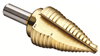 35515 - Step Drill, Titanium Nitrite, 1/4" - 1-1/8" - Ideal