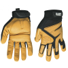 40222 - Journeyman Leather Gloves, X-Large - Klein Tools