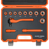 47110INS - Insulated Ratchet and Socket Set, 12-Piece - Klein Tools