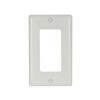 5151WB0X - Wallplate 1G Decorator Nylon STD WH - Eaton Wiring Devices