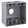 53890 - HBL 2G WP Box W/5 1IN-Hubs Gry - Bell