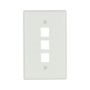5530WMSP - Wallplate 3 Port Modular Midsize WH - Eaton Wiring Devices