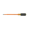 6017INS - Insulated Screwdriver, 3/16" Cabinet, 7" - Klein Tools