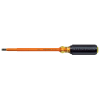 6057INS - Insulated 1/4" Cabinet Tip Screwdriver, 7" - Klein Tools