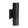 621144R1 - 2 20W, Led BLK Large Up and Down Sconce 120/277V - Nuvo Lighting