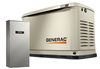 7225 - 4/14 KW Air-Cooled Standby Generator, Alum Enclosu - Generac Power Systems Inc
