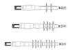 7684S8 - Cold Shrink Qtiii Term Kit 7684-S-8, 5-35 KV - 3M