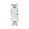 7738WB0X - Switch/Nightlight Combo 15A 120V, WH - Eaton