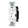 8300STW - Edge, Pro RCPT, HG, 20A 125V, WH - Wiring Device-Kellems