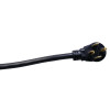 9156SW8808 - 6' 4W 30 Amp Black Dryer Cord - Cables & Cords