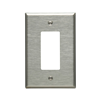 93834B0X - Wallplate 1G Decorator Oversize SS - Eaton