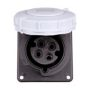 AH430R5W - 30A, 3PH 600V 3P4W Pin+Sleeve Receptacle - Eaton