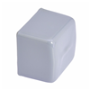 B822W - BLTF 1-5/8" WHT Plastic End Cap - Eaton