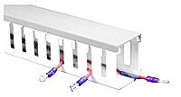 C4LG6 - 4-In LT Gray CVR P/FT - Panduit