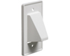 CE1 - 1G White Cable Entrance Plate - Arlington