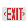 CERRC - Led Exit White W/Red Lettering - Compass