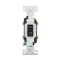 CS220BK - Switch Toggle DP 20A 120/277V Swire BK - Eaton