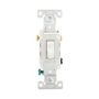 CS315W - Switch Toggle 3WAY 15A 120/277V Swire WH - Eaton Wiring Devices