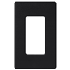 CW1BL - Claro Wallplate 1 Gang Black - Lutron