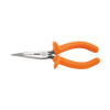 D2037INS - Pliers, Long Nose Side-Cutters, Insulated, 7" - Klein Tools