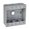 DB750S - Tam 2G WP Gray Box - Seven 1/2" Holes - 30 Cu In - Hubbell--Raco