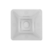 DT100S - 1'' X 1'' Natural Cable Tie Mounting Base - L.H. Dottie CO.