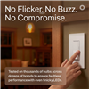 DVCL153PHBR - Diva 150W Led 3WAY Brown Clam - Lutron