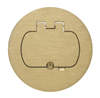 E97BR - Brass Single Cover (Duplex) - Carlon