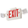 ECRGSQM6 - Led Exit/Emergency Combo Red/Green LTR SQR Heads - Lithonia Lighting