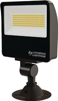 ESXF2AL0SWW2KYDD - 22-56W Led Flood 3K/4K/5K 3500-7500L KNKL & Yoke - Lithonia Lighting