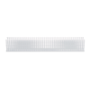 F2X4WH6 - 2" X 4" Slotted Wiring Duct, White - Panduit